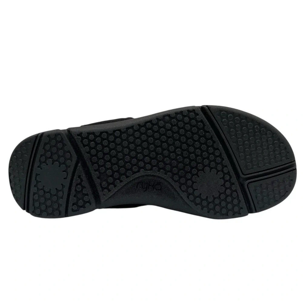 Ryka Womens Manifest Sport Adjustable Sandals Size 8‎ Black Lightweight Comfort